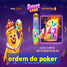 ordem do poker